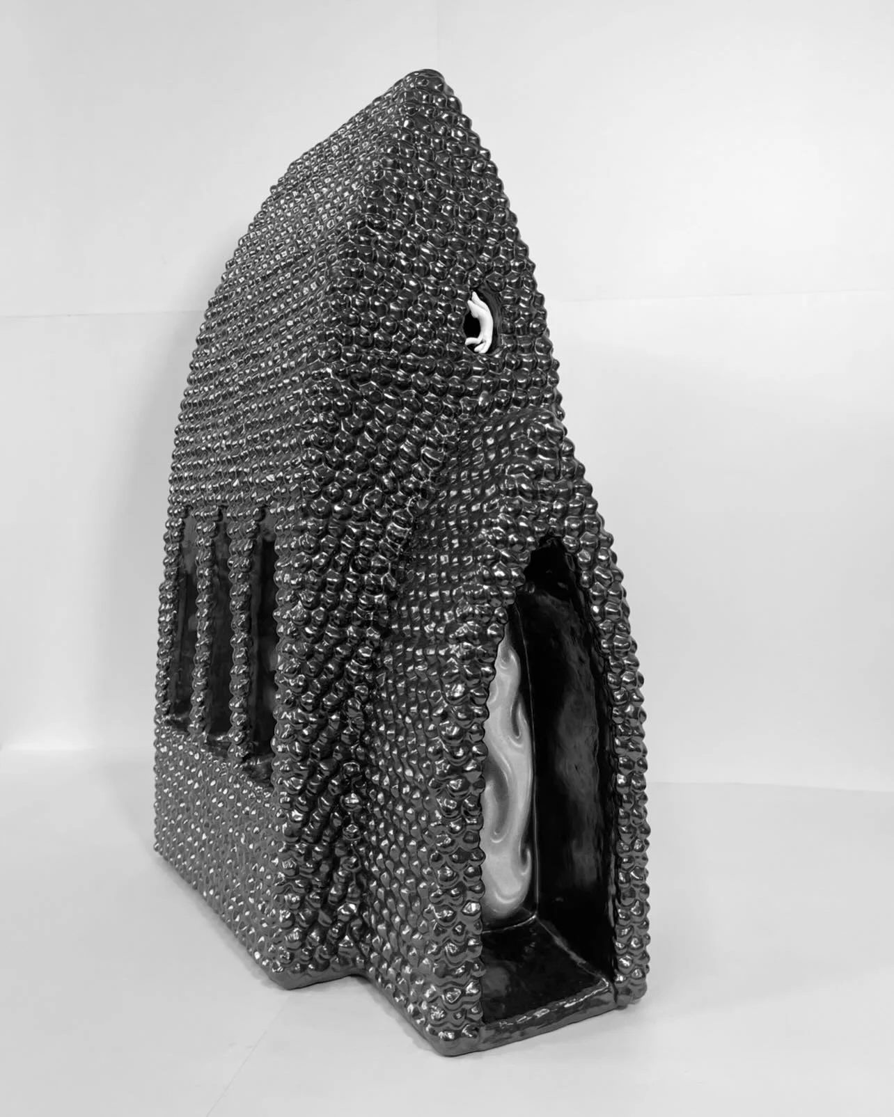 I made most of this during a magical residency @thechurchsagharbor in April✨
.
.
.
.
#thechurchsagharbor #graphite #sculpture #drawing #monochrome
