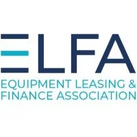 Logo of the Equipment Leasing & Finance Association with the initials ELA and the full name underneath