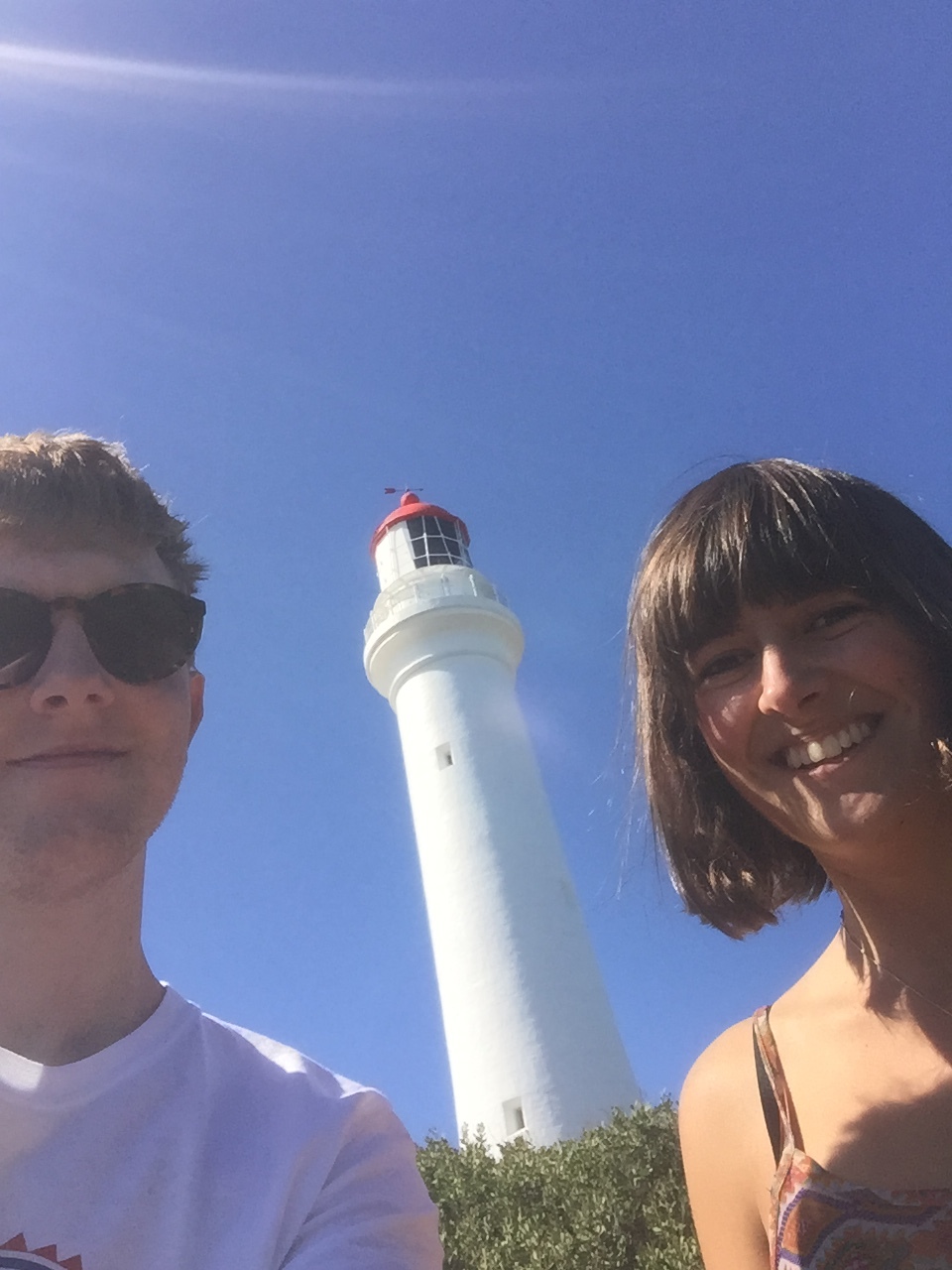 I'm very obviously much happier to be here than Chez is.
