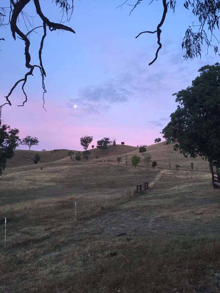 Sunset. Hashtag no filter.