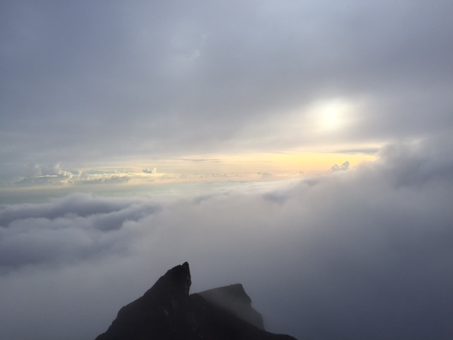 On top of the world.