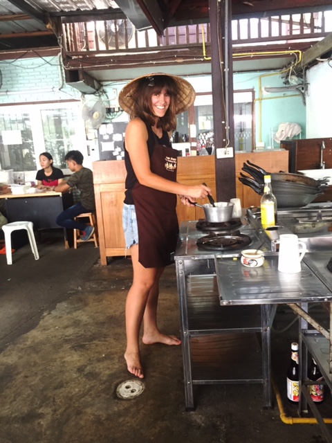 Cooking.