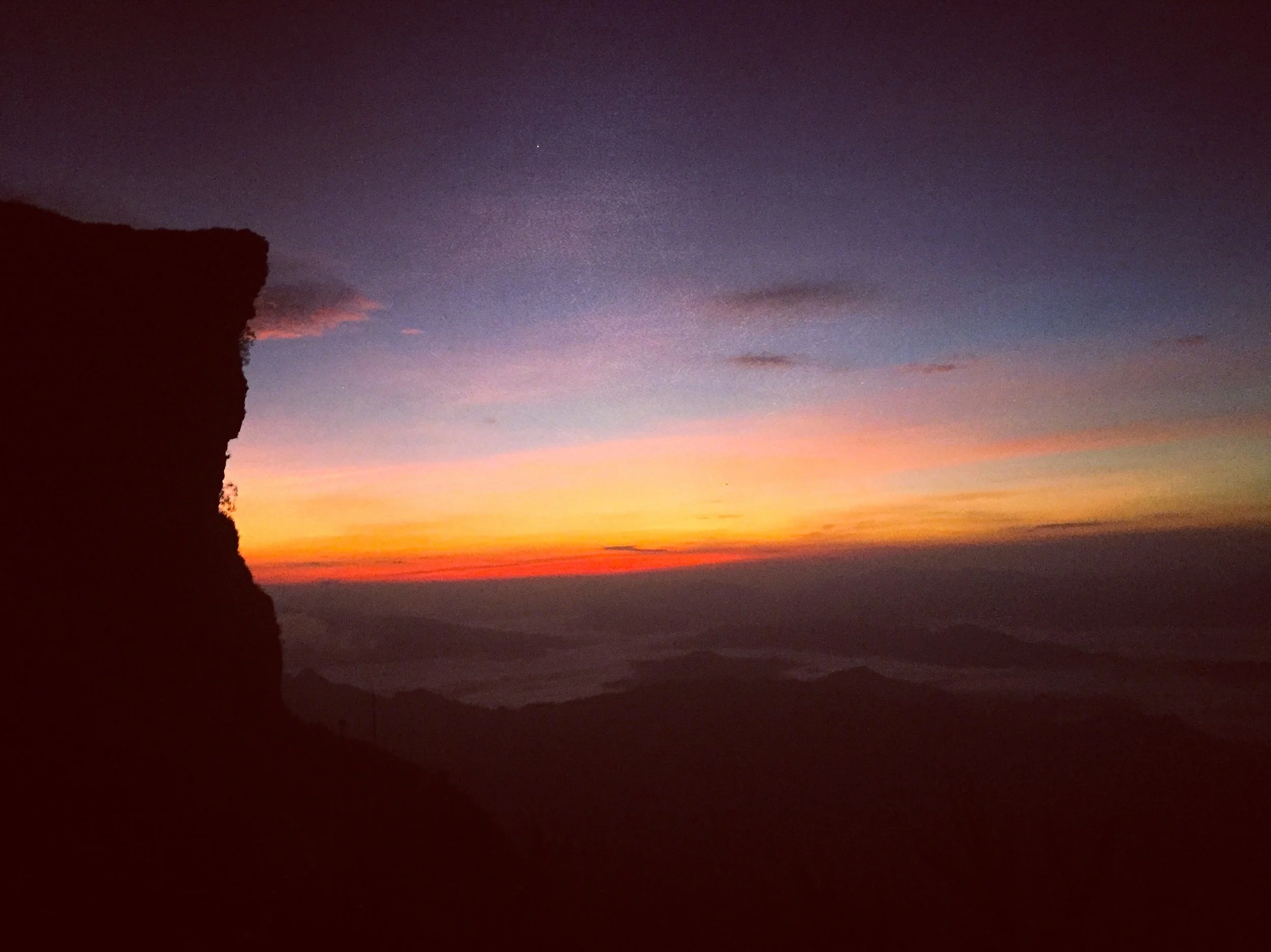 Sunrise at Phu Chi Fah