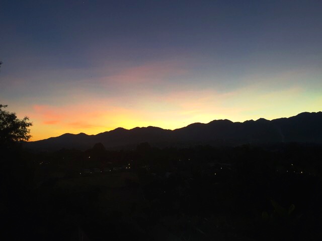 Circus sunset