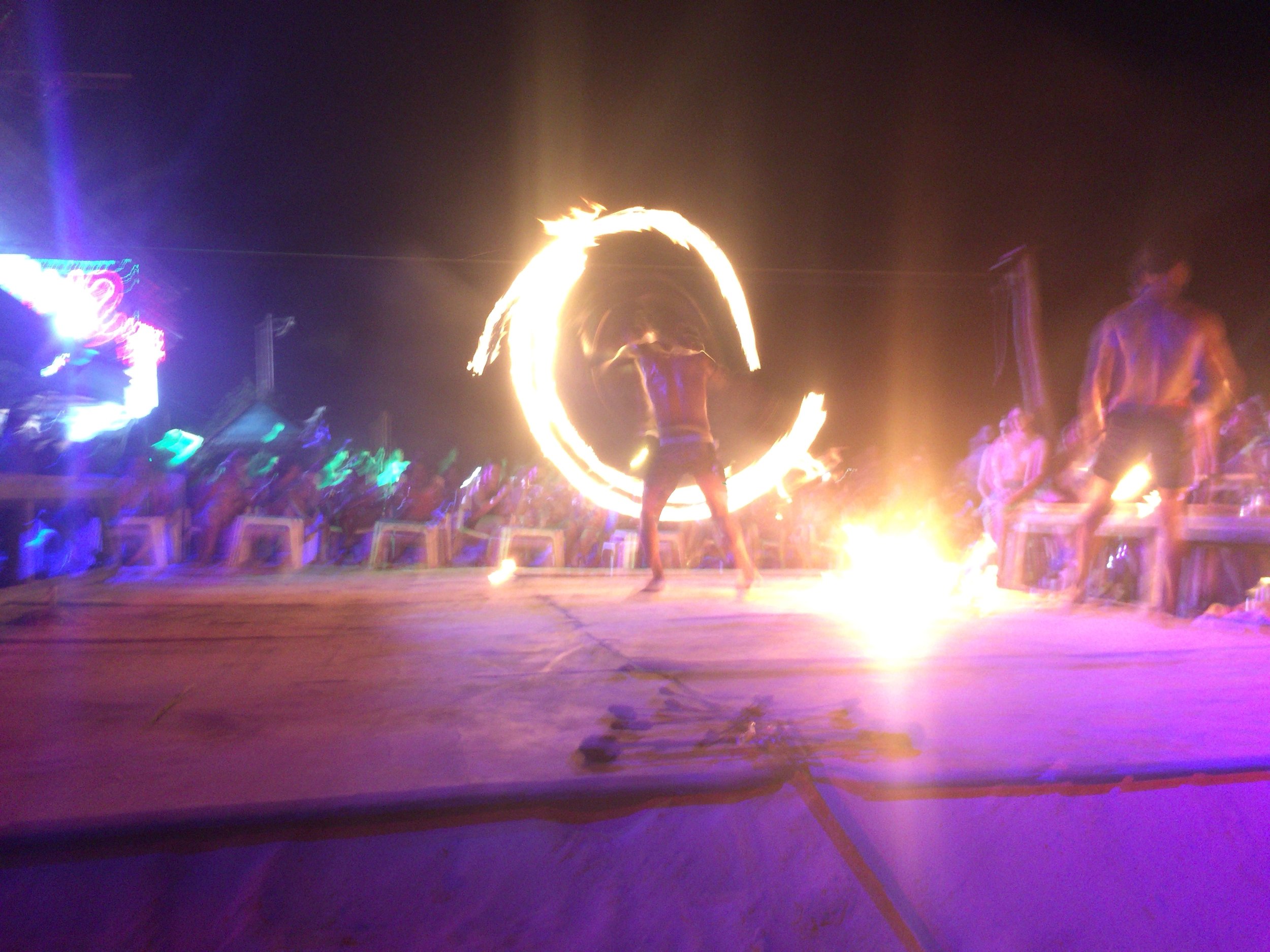 Maybe the best quality photo I managed to take all night.