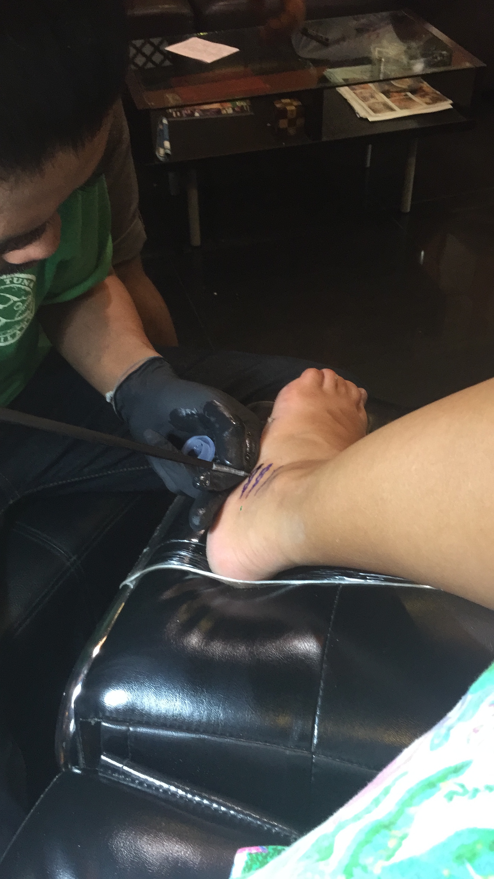 Getting inked