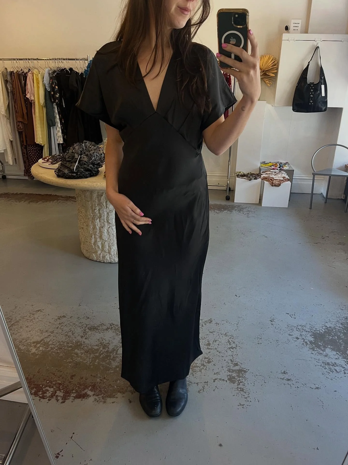 Shockingly, these are all slightly different dresses🖤 If you don&rsquo;t believe me come and check them out for yourself!!! Here til 5pm everyday🫢