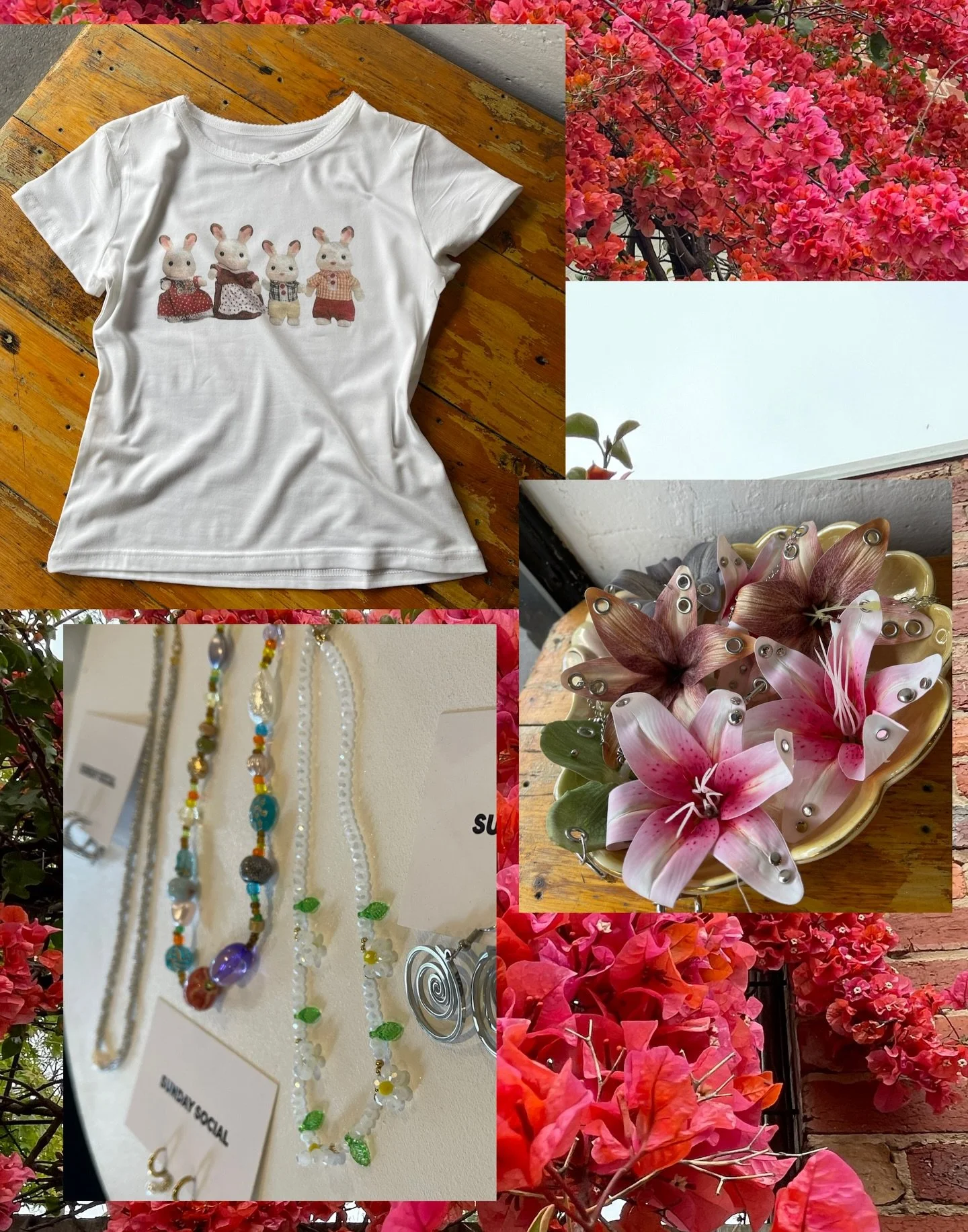 cute spring summer pieces in~
come gave a browse from 11-5 all week long x