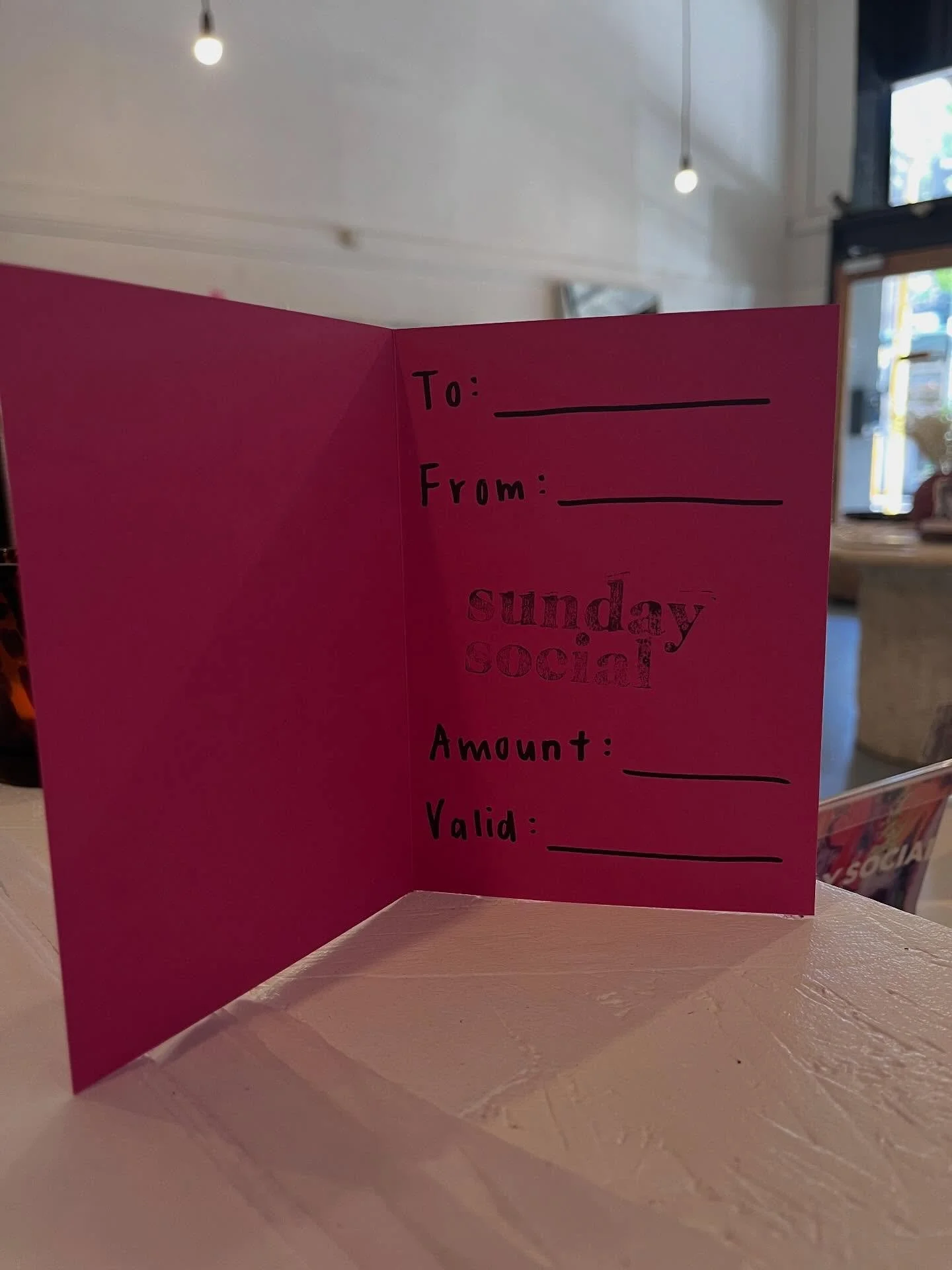 Gift vouchers available 💝