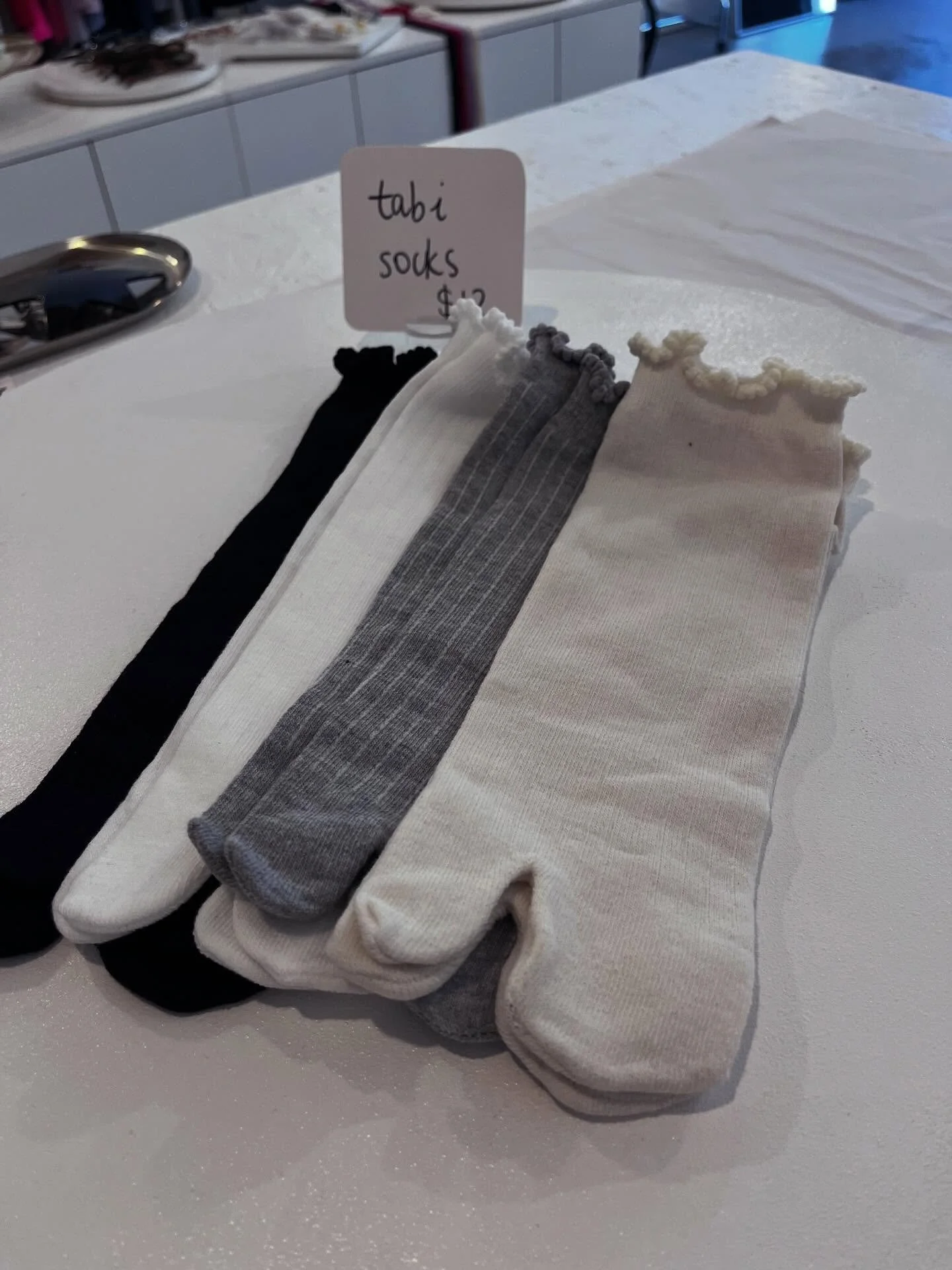 Tabi socks are back!!