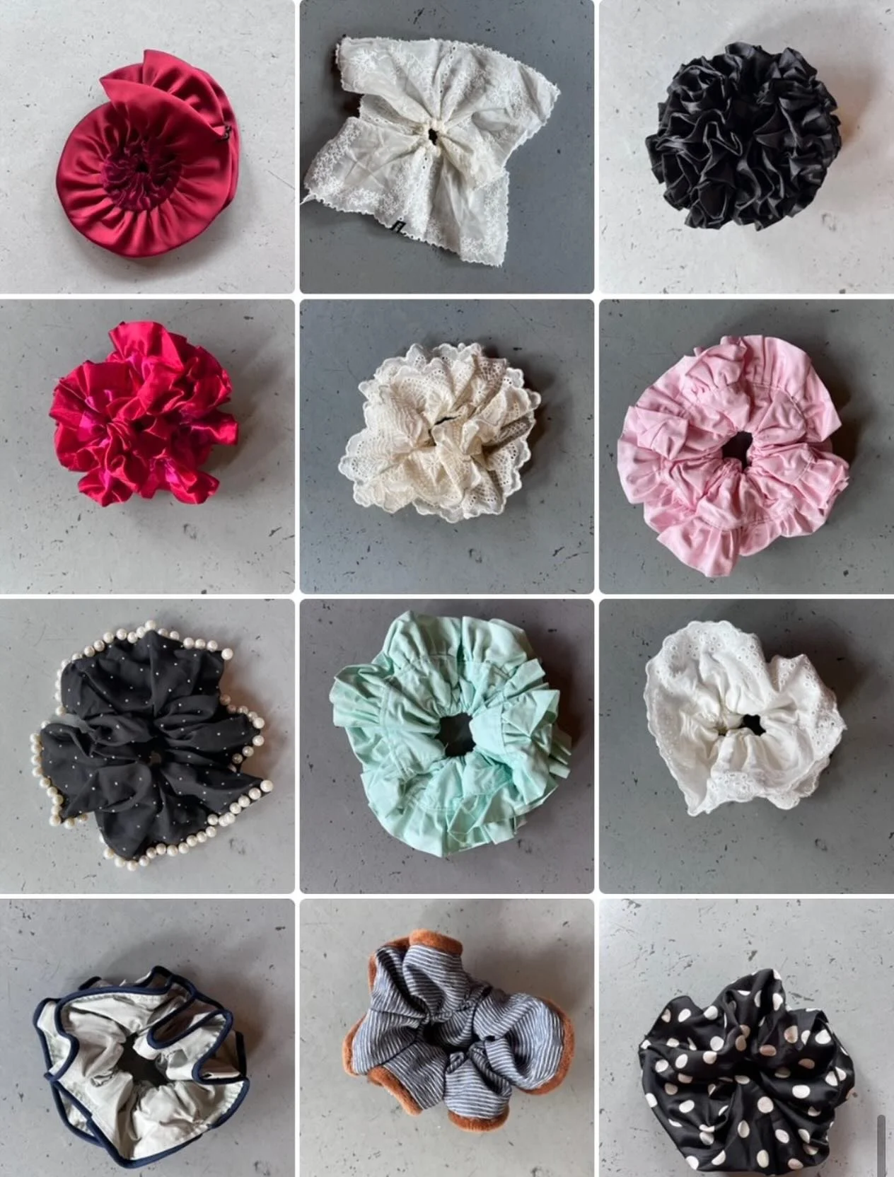 Hello from scrunchie central!!! Lots of new styles in store now!! 💥