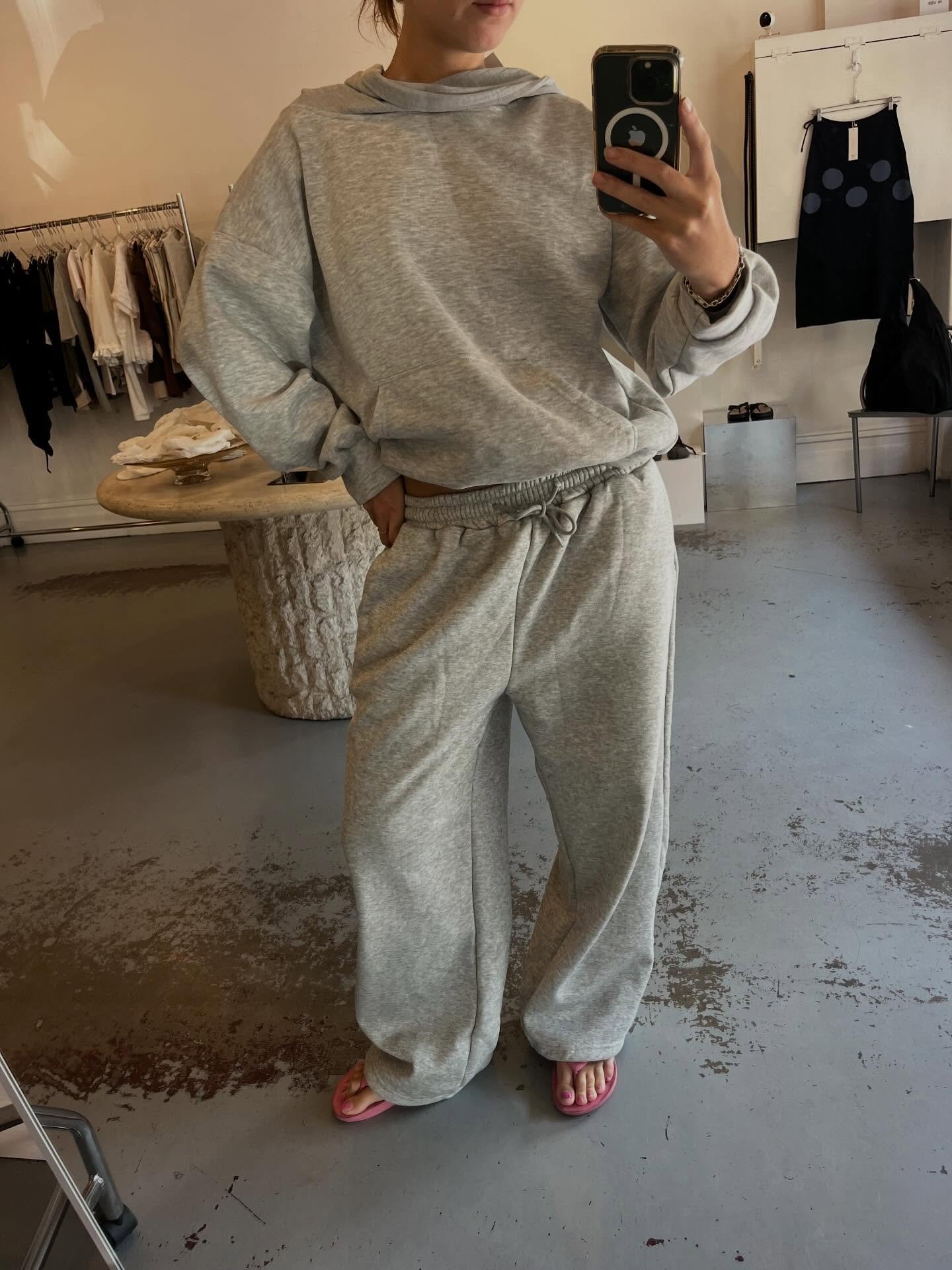 We know you guys loved our navy tracksuit last week&hellip;so here is she is in grey🐭🐭🐭🐭 Just a little bit cooler than a normal jumper and trackies✨✨✨