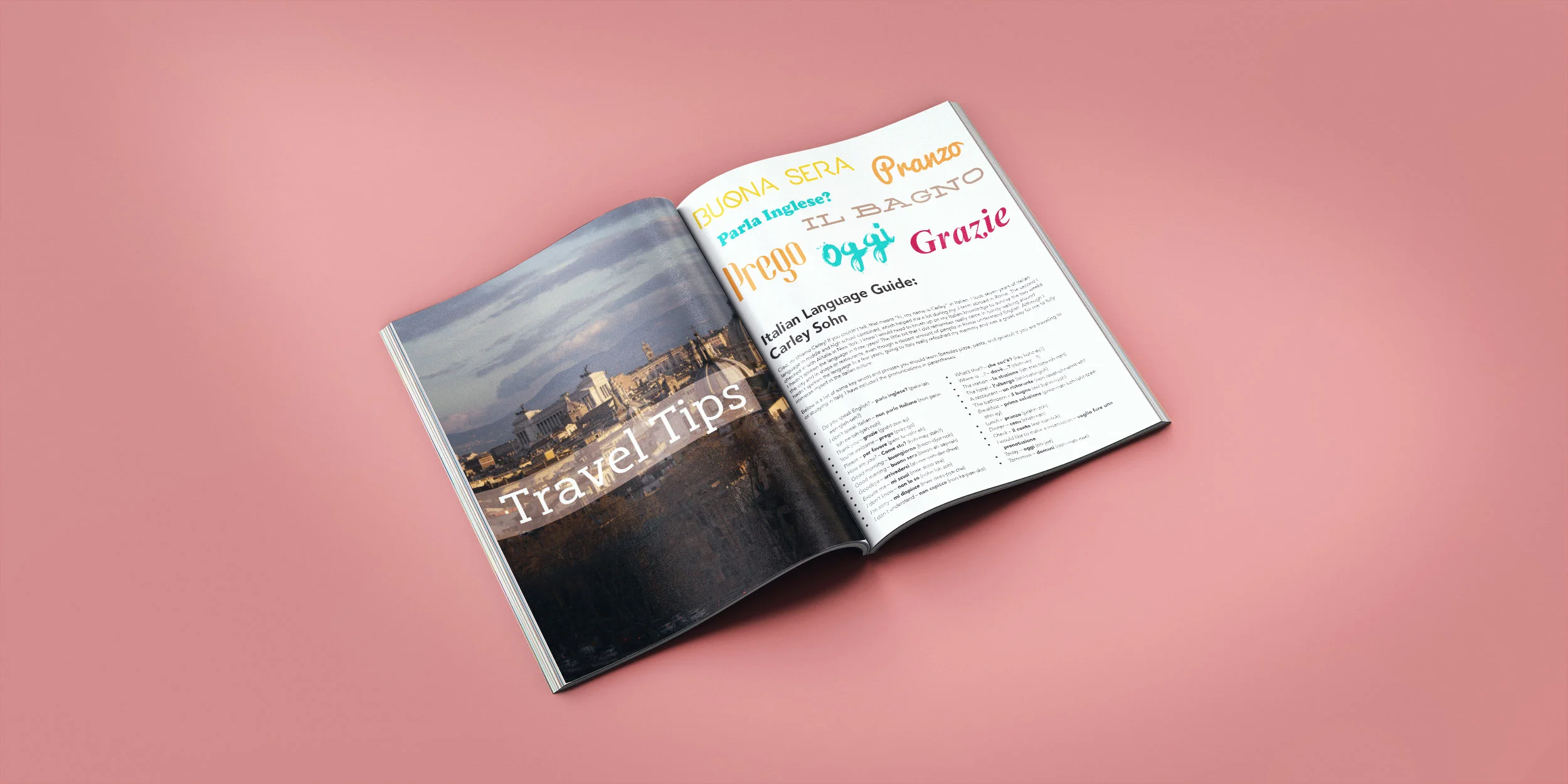 Two Page Spread