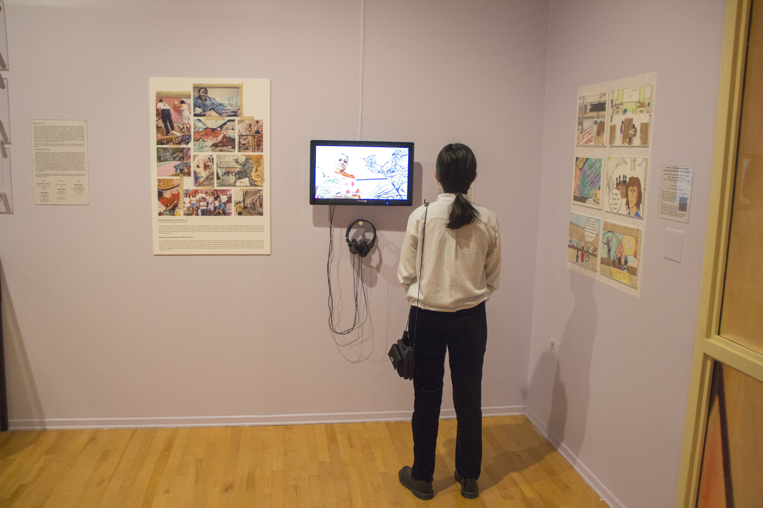 Photos of Opening Day of Exhibit