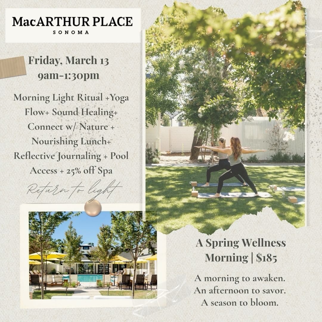 Return to Light: A Spring Wellness Morning✨
Join me and special guest @jodimcleanyoga for an elevated half-day retreat designed to awaken the body and welcome the spring season with intention. Begin outdoors with a grounding morning light ritual, the
