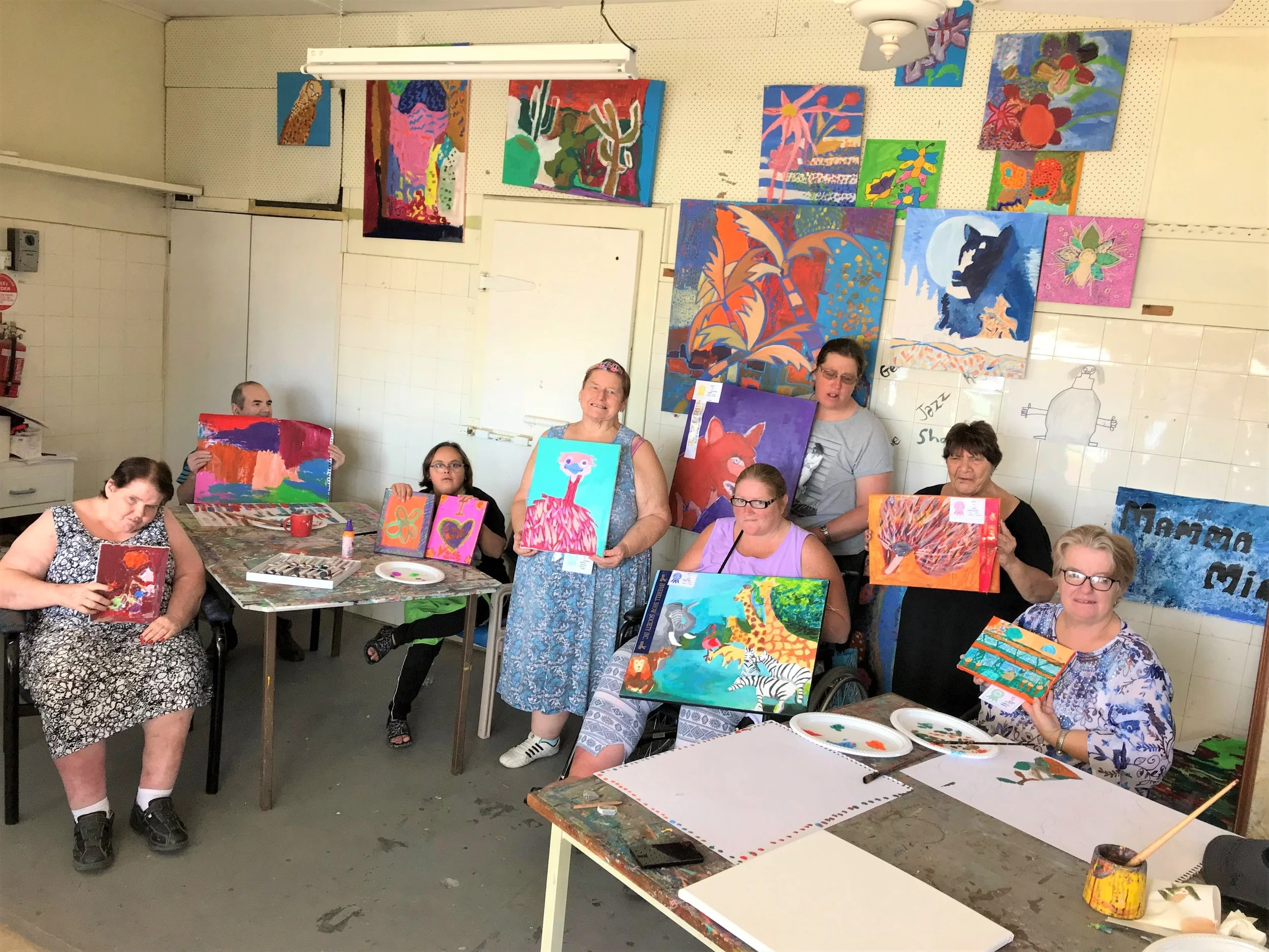 Connections Studio Artists Win at the Show
