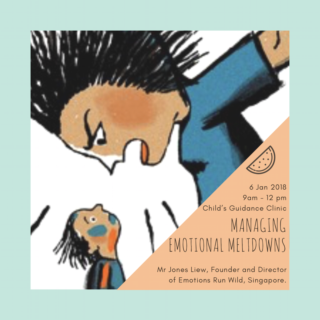 Communicate to Manage: Managing Emotional Meltdowns (DATE CHANGED TO 13 JAN 2018)