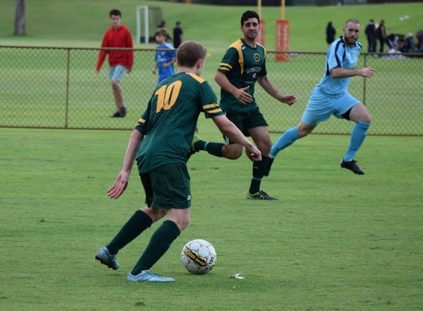Kretowicz caused problems for the Mandurah defence on the opening match day 