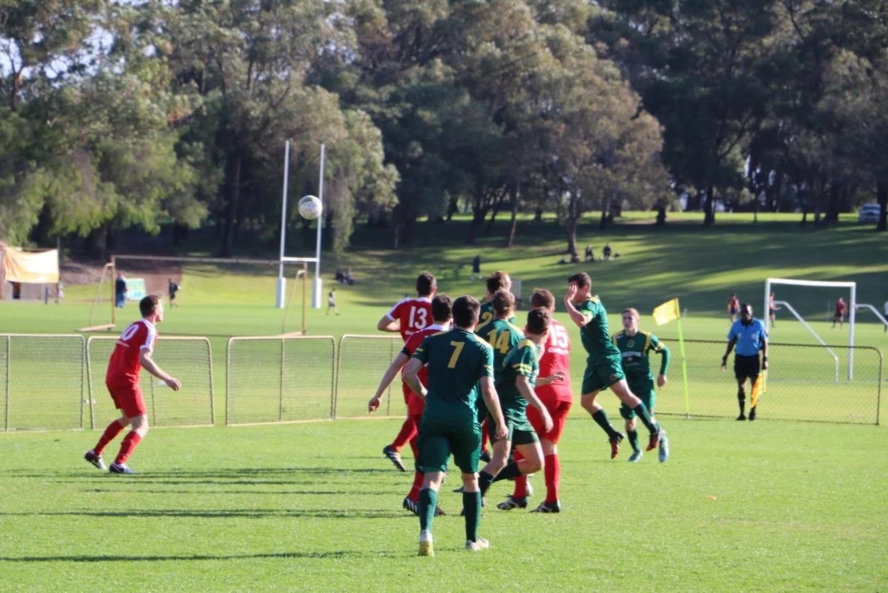 UWA Captain Josh Marocchi was unlucky not to equalise in the first half - Photo Courtesy of Gabriele Maluga