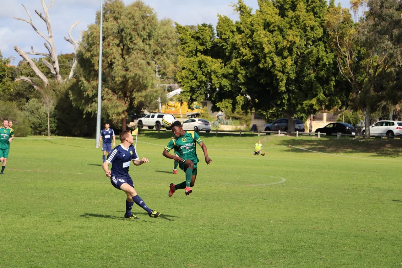 Mordecai Appiah in motion for UWANFC - Photo courtesy of Gabriele Maluga
