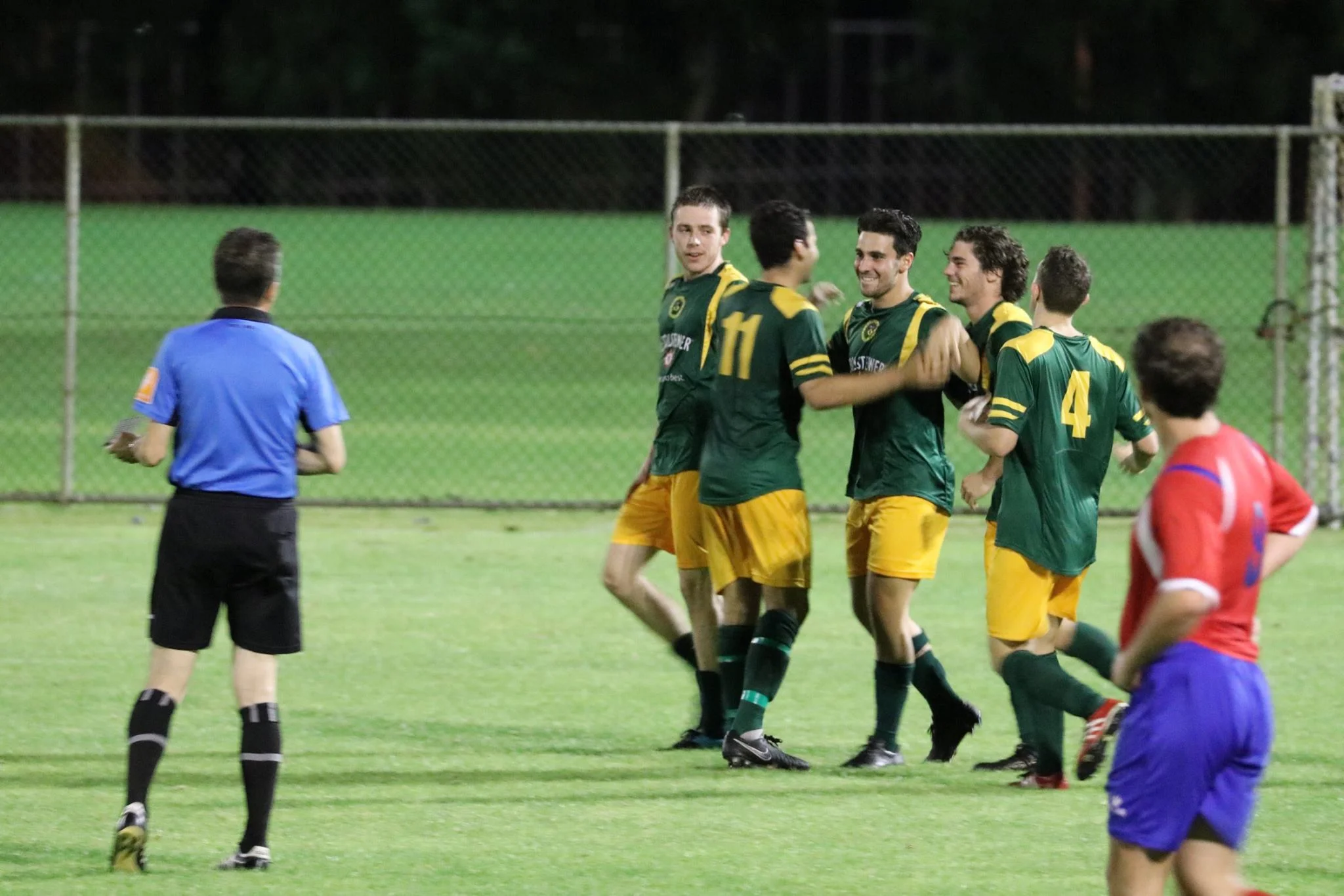 nEW SIGNING JOEL MARTIN SCORED HIS FIRST GOALS FOR THE CLUB WITH A BRACE AGAINST QUINNS IN THE NIGHT SERIES