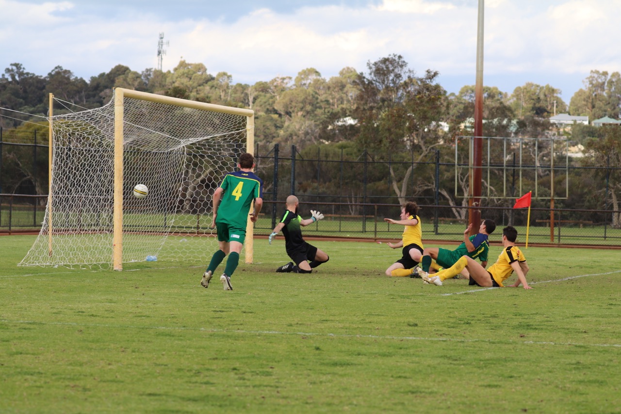 RANDAZZO CONTINUED HIS GOALSCORING FORM WITH A NEAT FINISH - CREDIT: GABRIELE MALUGA