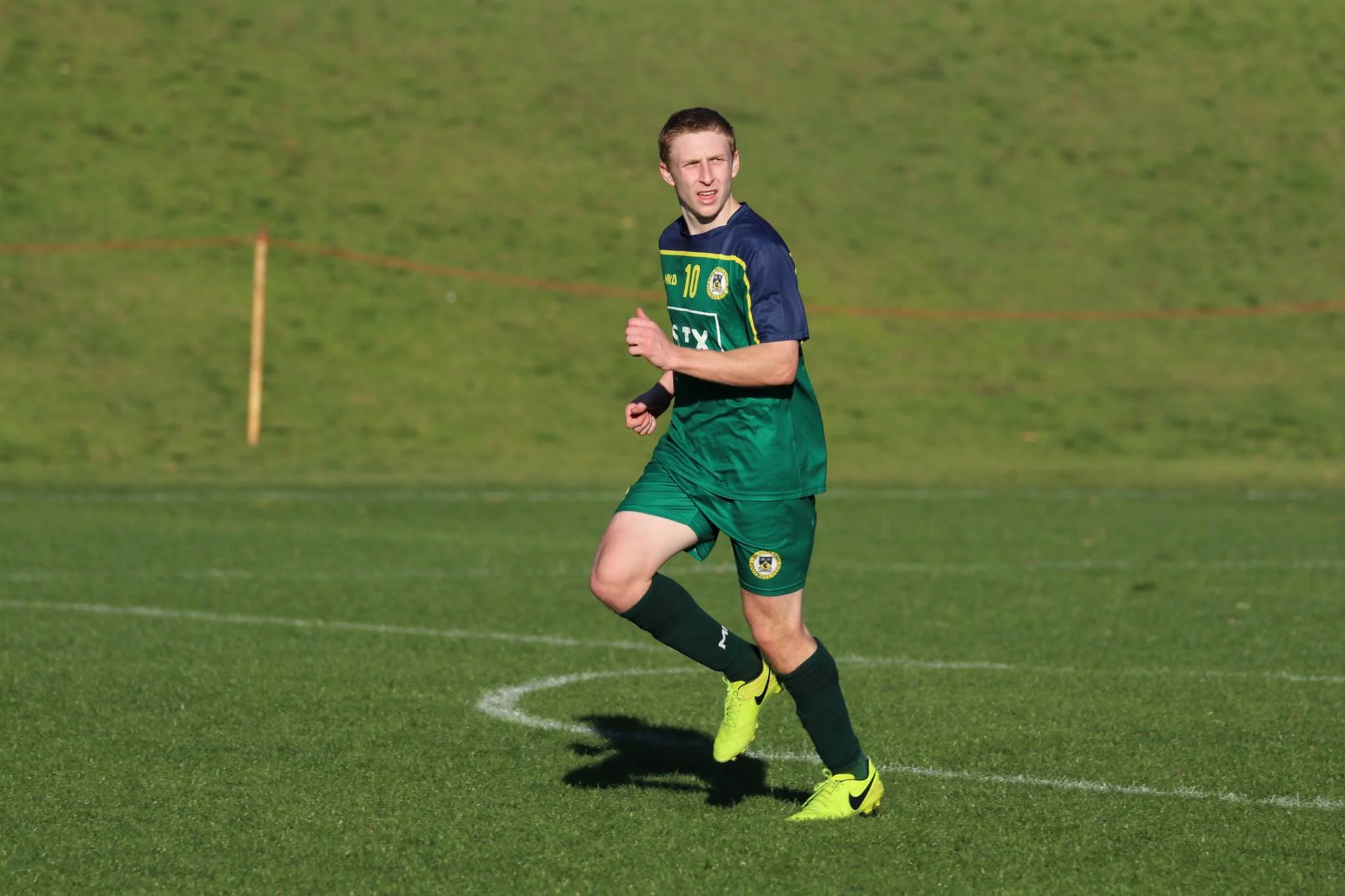 KRETOWICZ WAS UNSTOPPABLE AS HE BURIED IN SIX GOALS - CREDIT: GABRIELE MALUGA