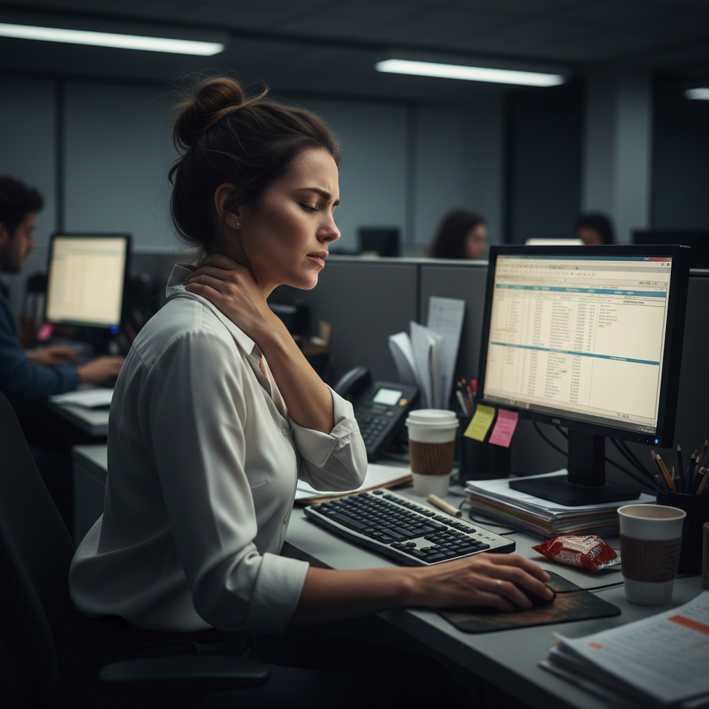 5 Desk Stretches for EU Commission Staff | Brussels Osteopath