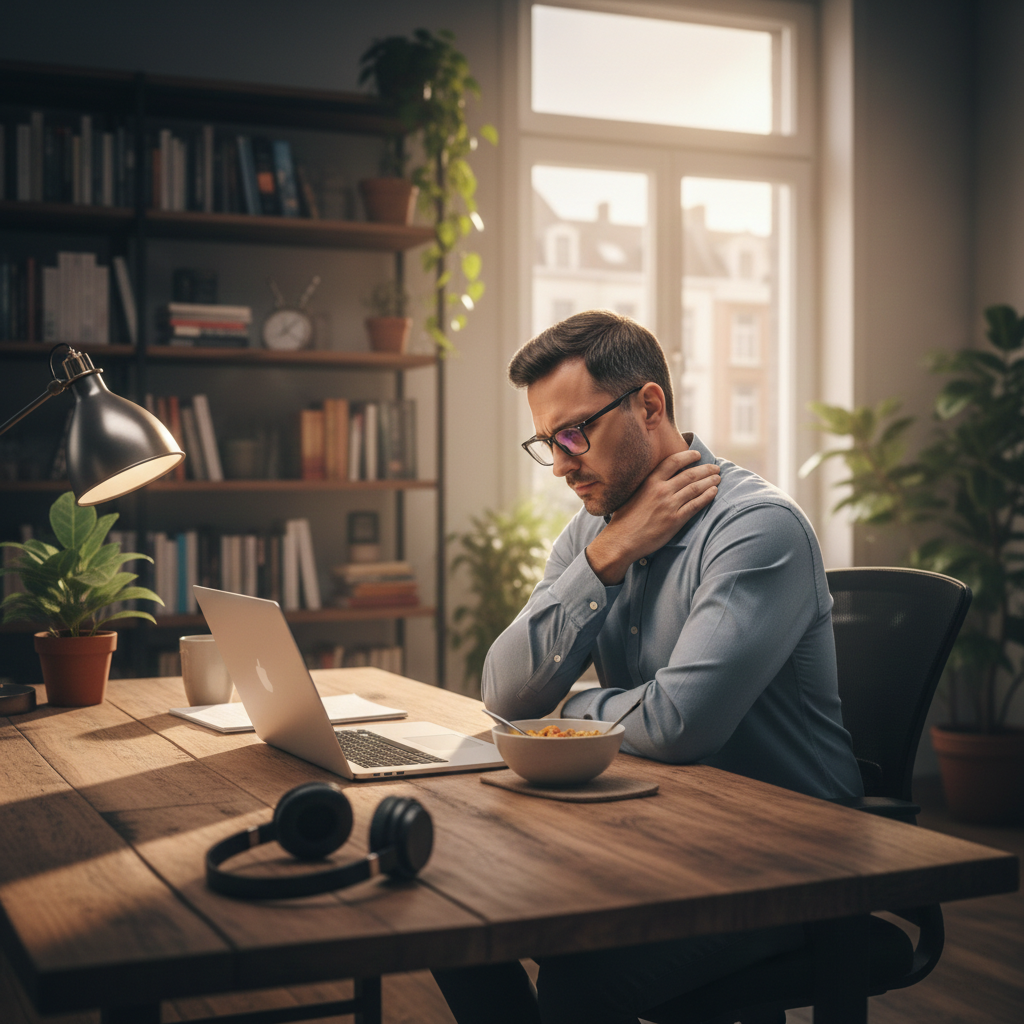 Tech Neck Treatment in Brussels: Osteopathy for Remote Workers