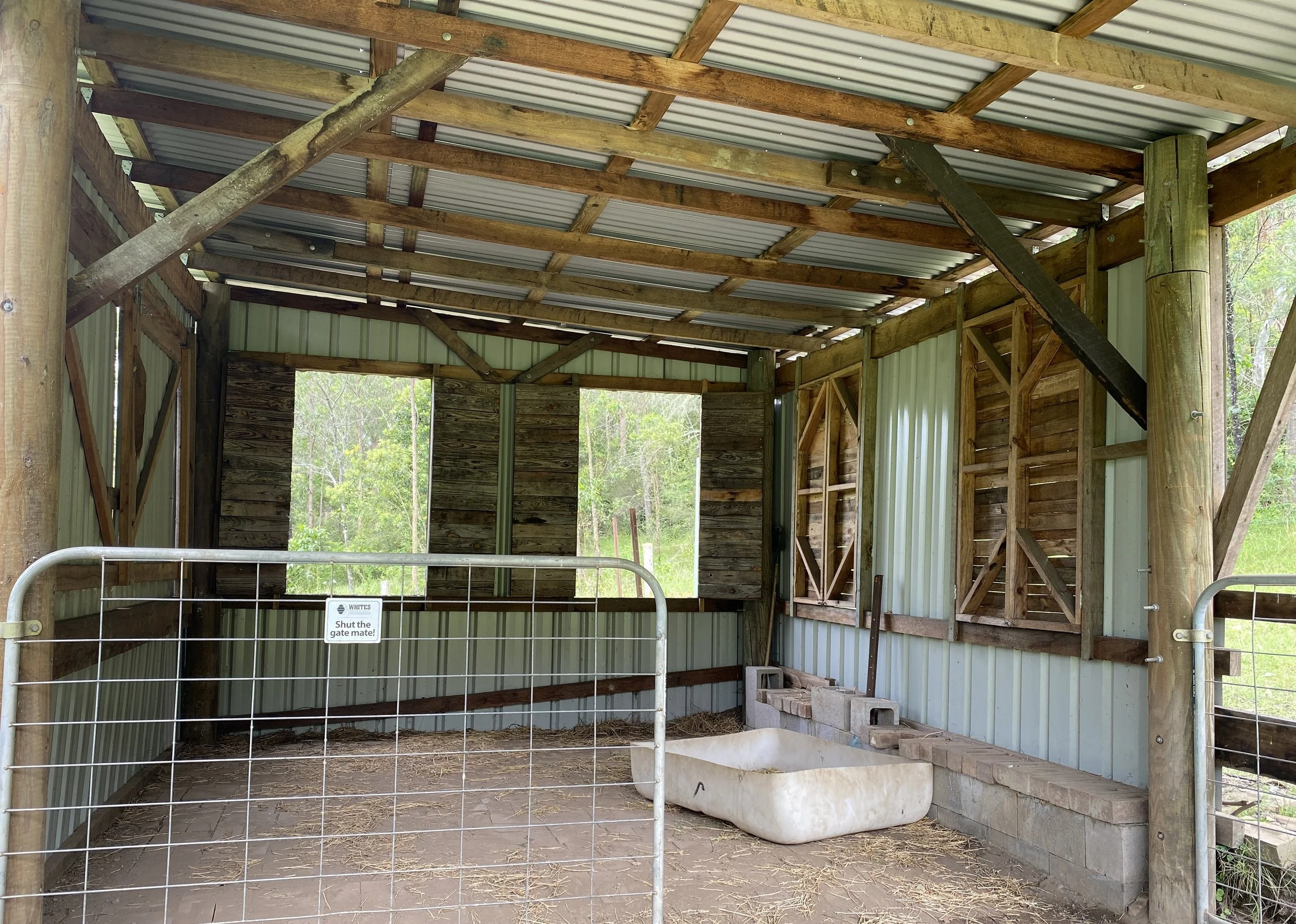 Shelters for Alpacas — Little Valley Farm