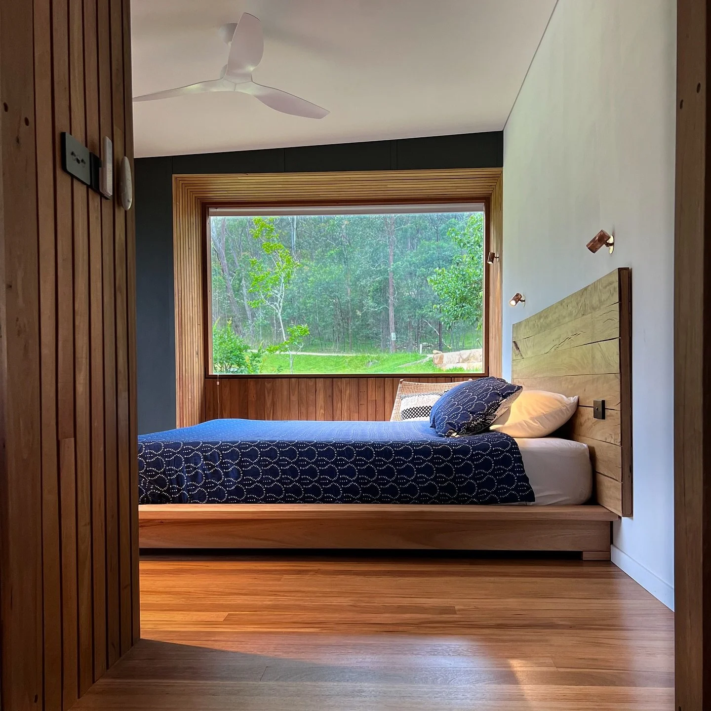 There&rsquo;s still a little more magic to add as we search for the perfect artwork for the bedroom wall, but the heart of our &lsquo;summerhouse&rsquo; is ready! 

The entire house, including the bed, was handcrafted by Euan, making this a unique an