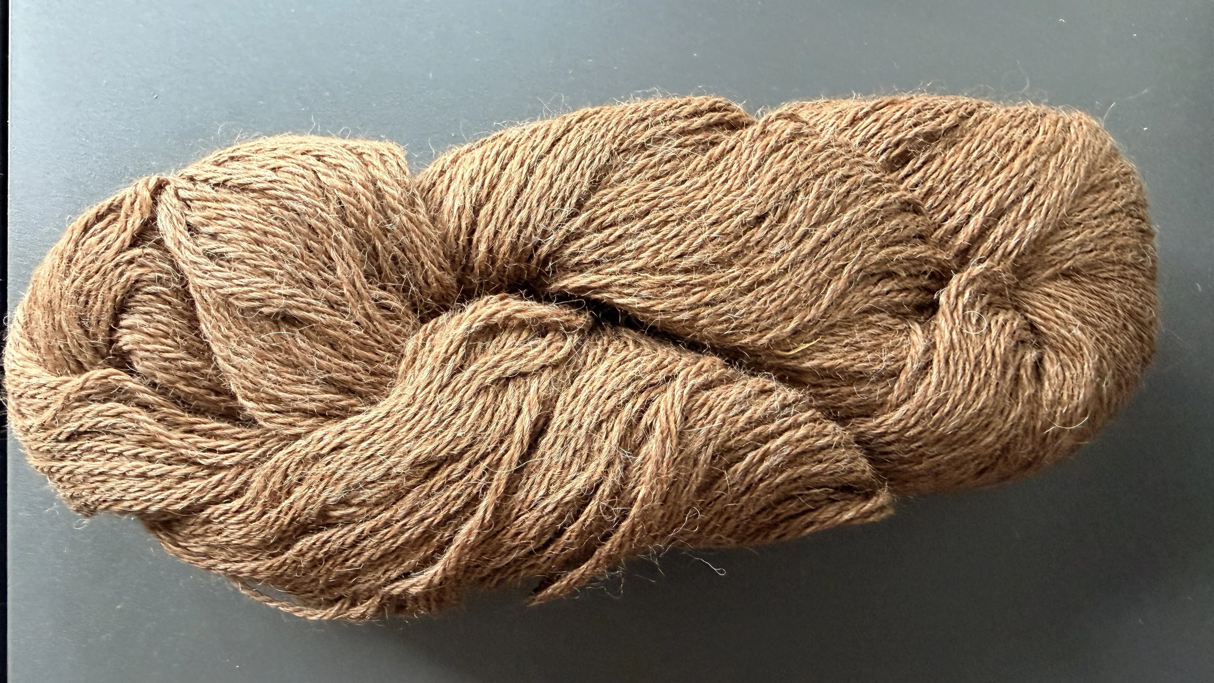 Alpaca Yarn Handspun from our herd