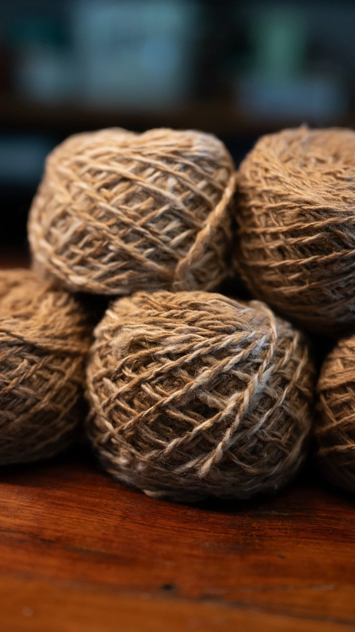 vinky handspun alpaca yarn 2025 little valley farm.JPG