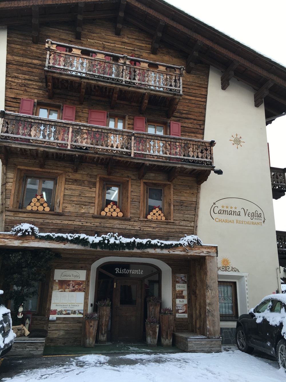  The Hotel we stayed in. Will highly recommend it to anyone planning on visiting Livigno. All the staff was incredibly friendly and gave great advice regarding the slopes and which mountain to ski when. 