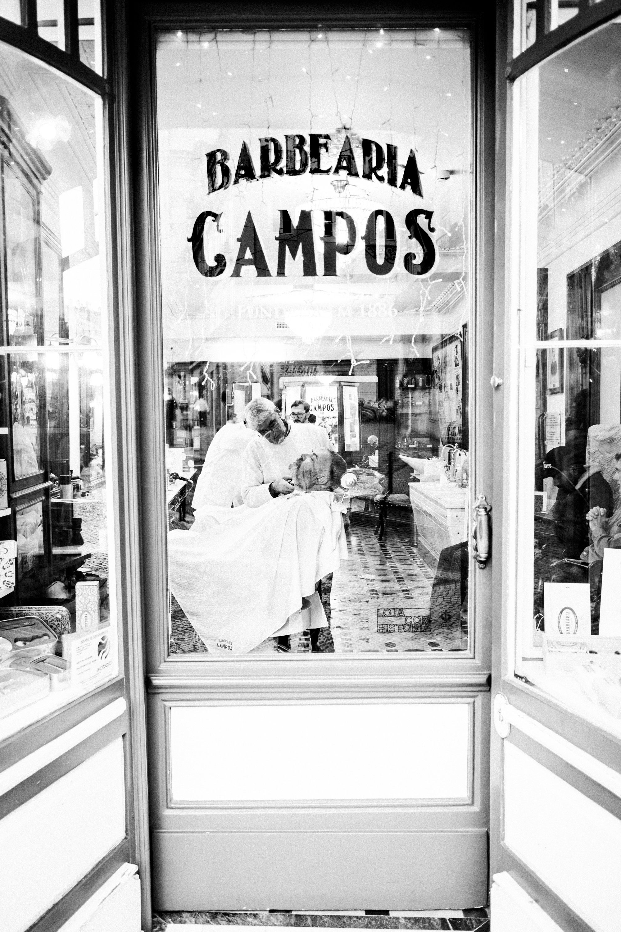If you’re ever in Lisbon and need a haircut or get your beard trimmed go to Barbearia Campos. Highly recommend!
