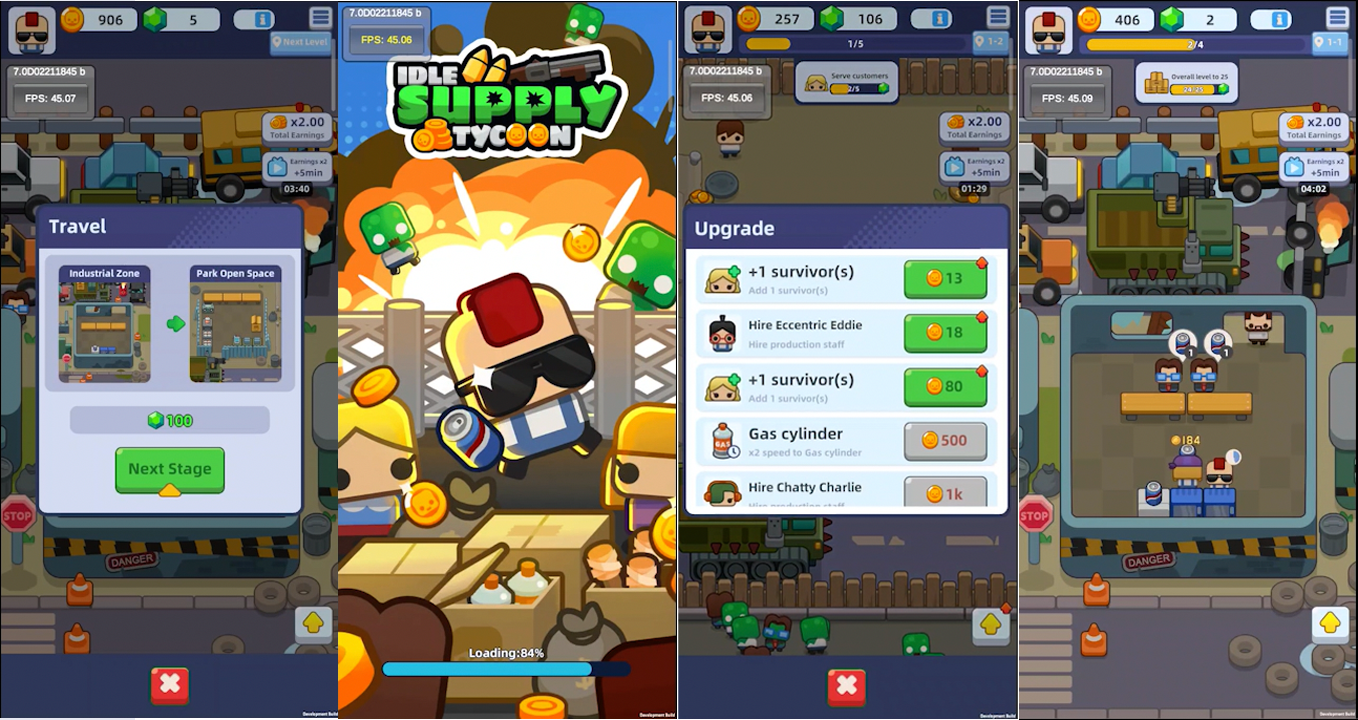 Idle Supply Tycoon | Hybrid Idle Game with Gacha Character Progression