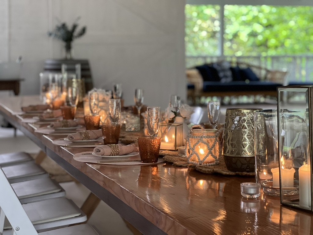 Long table party — Gold Coast Pop Up Weddings
