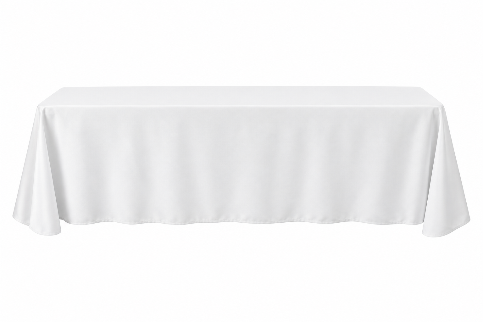 White lap length tablecloth hire.png