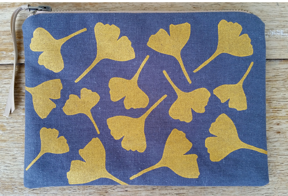 Completed zipper pouch