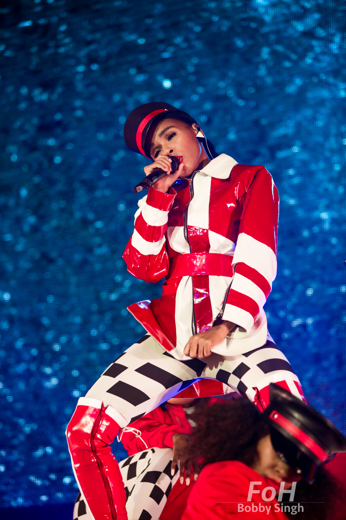  July 16th 2018. Janelle Monae performs at Rebel Nightclub in Toronto. 