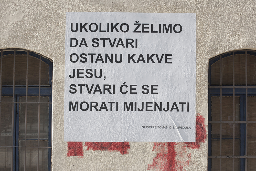 “If we want things to stay as they are, things will have to change”, Giuseppe Tomasi Di Lampedusa
