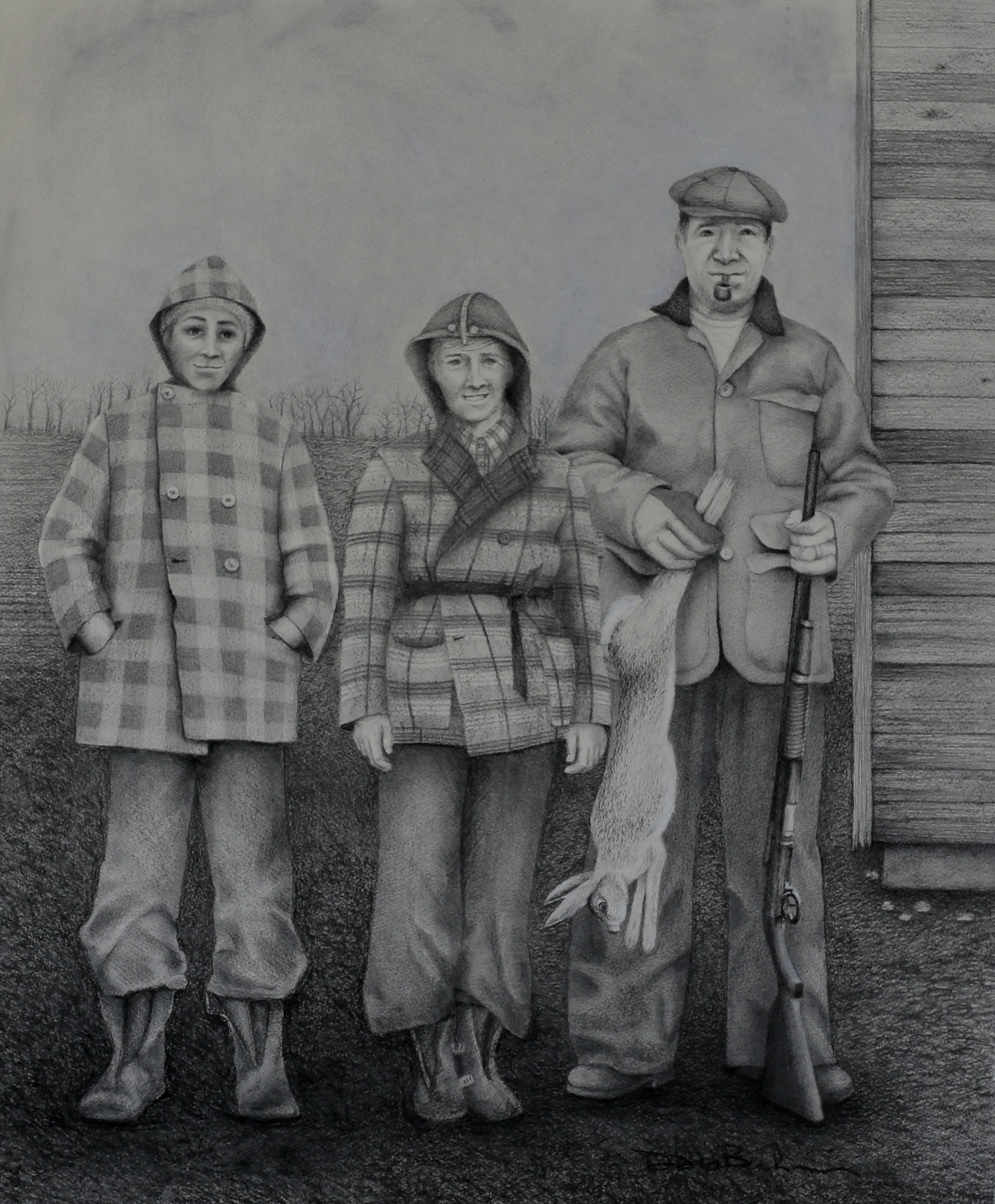 Chuck, Brud, Uncle Bud and Rabbit Stew for Dinner