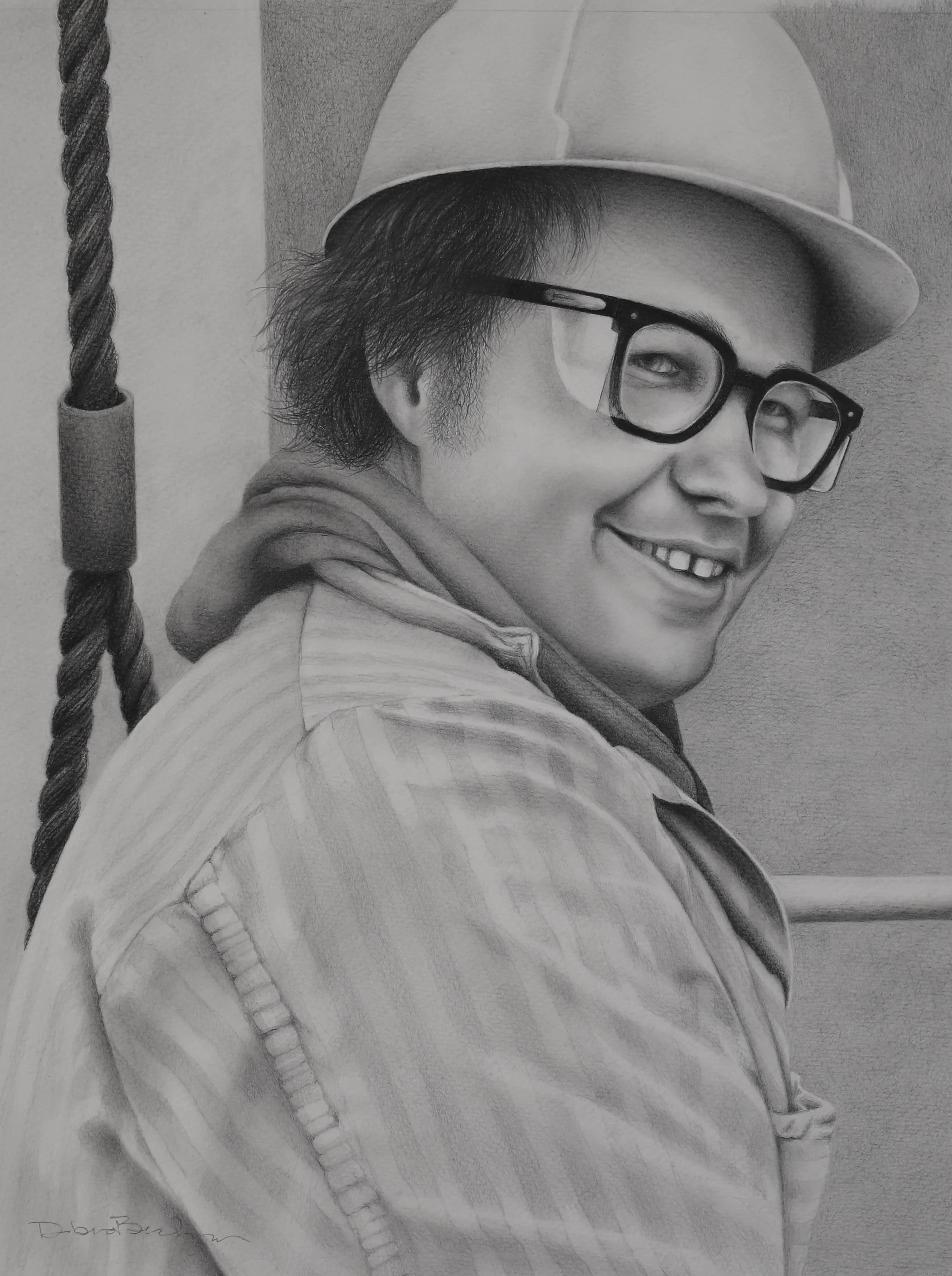 Oil Men Series #2 , Larry Lafferty AKA Smiley, SOLD