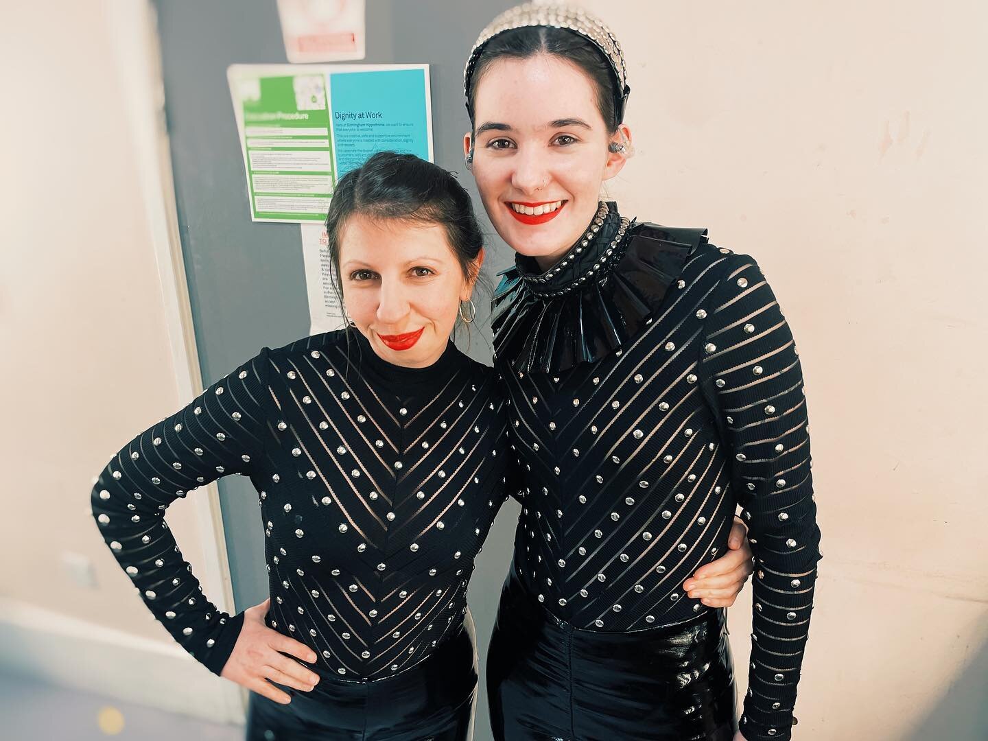 Bessie and Maggie!

I love when @maddyplaysguitar is also depping in SIX because she plays beautiful jazz standards on her guitar in the dressing room that sooth the soul.

Wishing the @sixthemusicaluktour team an amazing time in South Korea!