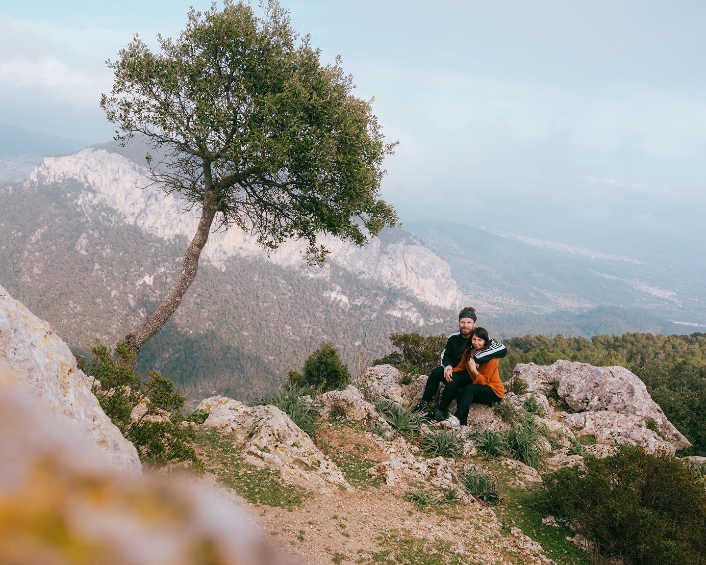 I said&hellip; yes! I got engaged to my best friend on this beautiful mountain in Mallorca on Saturday ❤️