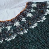 A slightly freestyle yoke