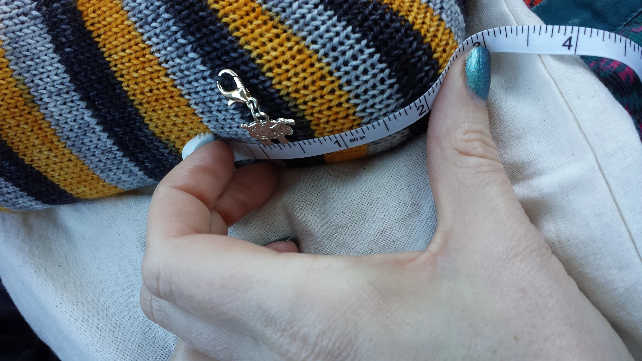 Work out where to insert the heel