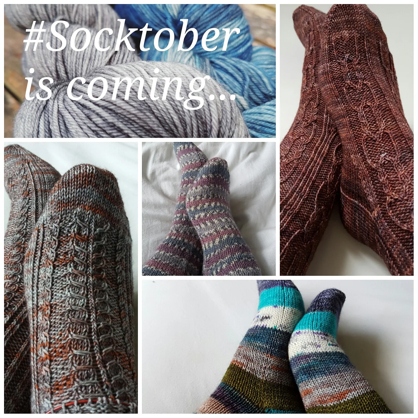 Louise Tilbrook Designs: Socktober is coming...