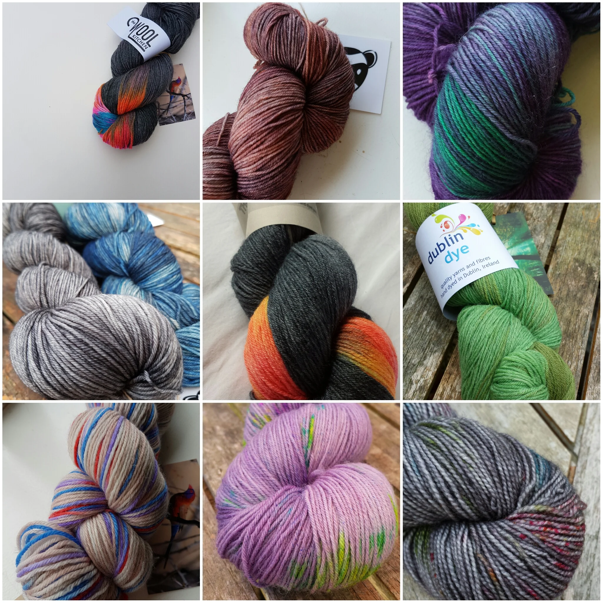 Some of my most prized sock yarn possessions - I would grab these first if the house were on fire