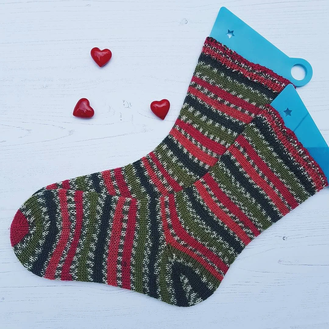 Holly Berry colour way, West Yorkshire Spinners